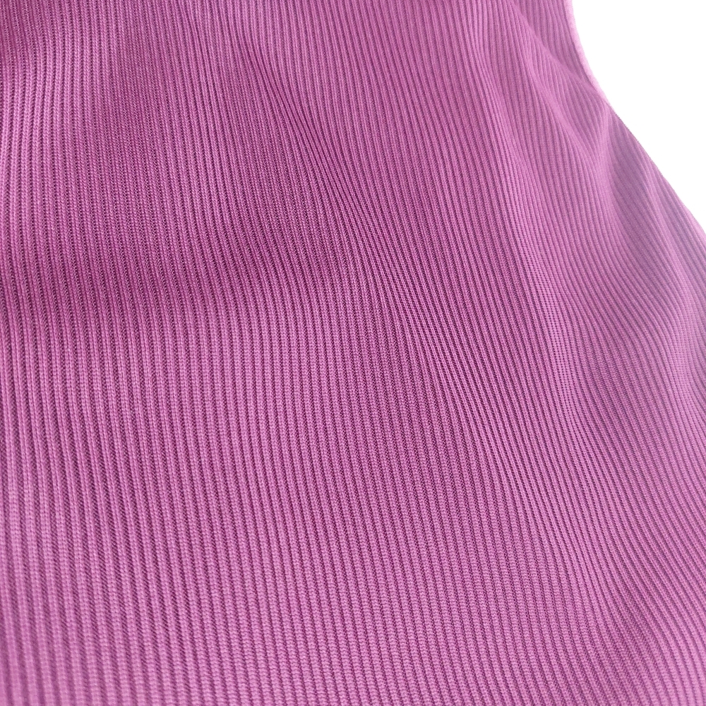 Pennington's Maroon Wine Ribbed Knit Tank Top - 1X - Picture 3 of 5